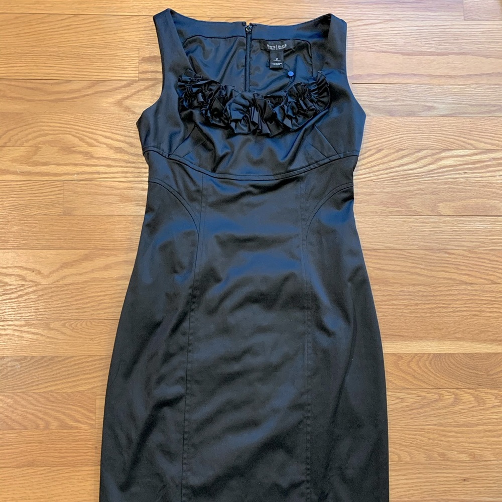 White House Black Market Black cocktail dress size 2